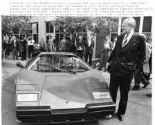 Chrysler Chairman Lee Iacocca