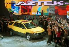 Pontiac Aztek Intro Party Auto Show Reveal