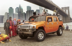 GM HUMMER takes Manhattan