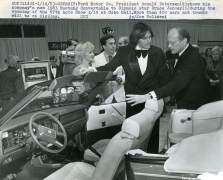 Bruce Jenner and Ford's CEO Don Petersen