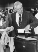 UAW President Douglas Fraser during convention