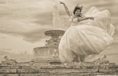 Ballerina and the Fountain
