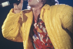 Mick Jagger and the Rolling Stones at Madison Square Garden.