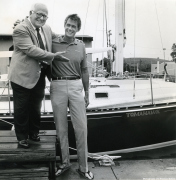 The hero, Bayer and the salior Lowery
