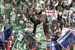 Bill Clinton campaigns at MSU