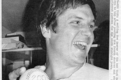 NY Mets' Tom Seaver 200 strikeouts for ninth straight year.