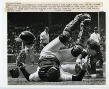 Tigers home plate collision