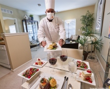 Retirement community Covid Menu