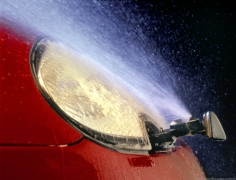 Jaguar Headlight Washer