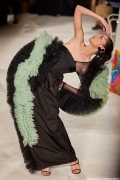 Supermodel Coco Rocha closes for Christian Siriano NYFW SS20.