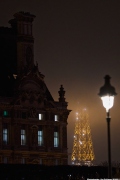 Foggy Night at the Louvre