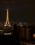 Eiffel from the rooftops.