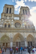 Sunrise over Notre Dame