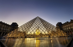 Louvre at Dusk