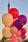 Eiffel Tower and Ballons Eiffel Tower and Ballons