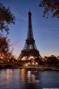 Eiffel Tower at Dawn