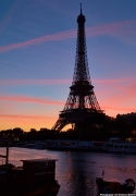 Eiffel Tower Morning Sky Eiffel Tower Morning Sky