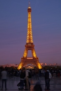 Eiffel Tower at Dusk