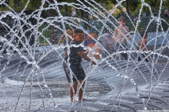 Polk Bros. Fountain