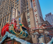 Santa at Radio City