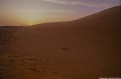 Sunrise in the Saudi Arabian desert