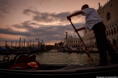 Sunset Gondolier