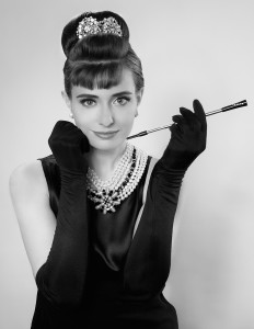 Nicole as Audrey Hepburn by: Joe Polimeni