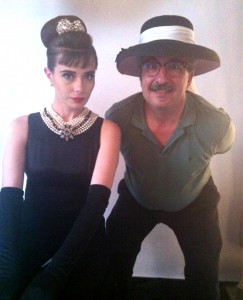 "Joe Polimeni & Nicole as Audrey Hepburn"